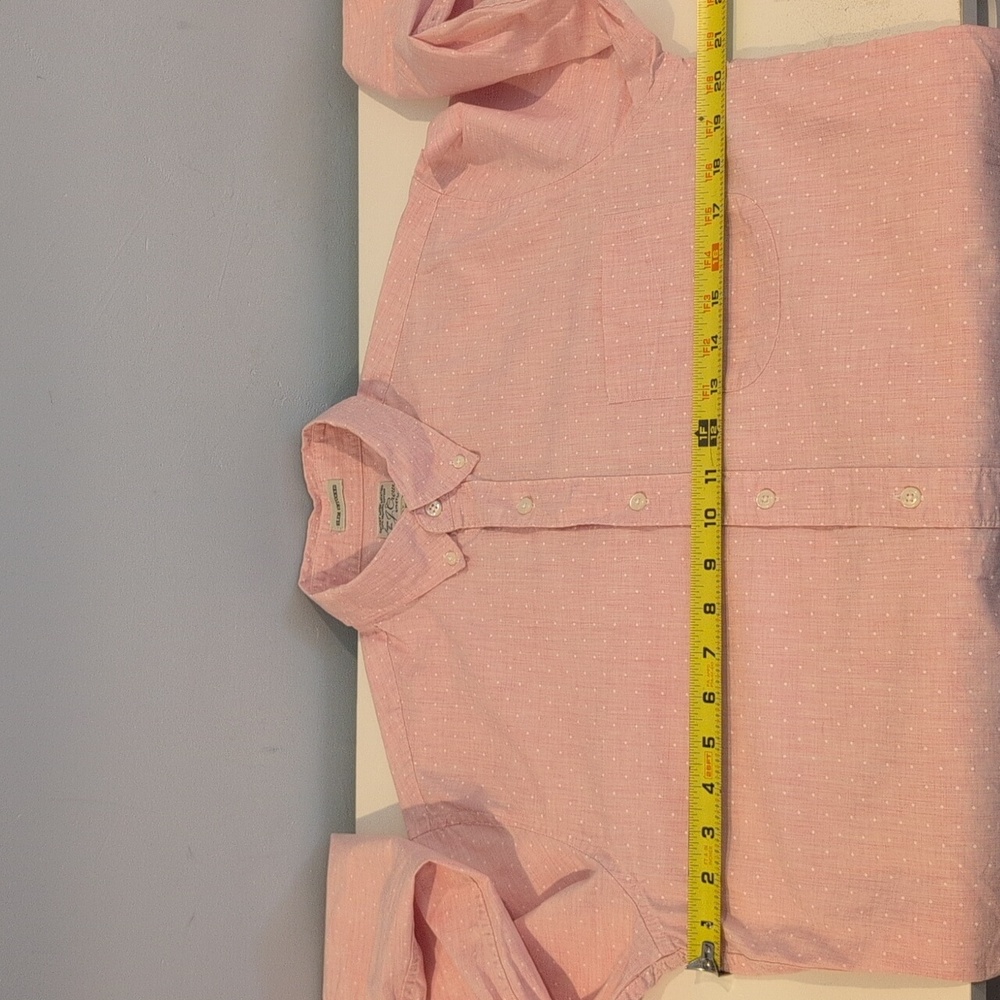J. Crew Men's Medium Slim Untucked Stretch Long Sleeve Button Down Style #AM367J - Picture 12 of 16